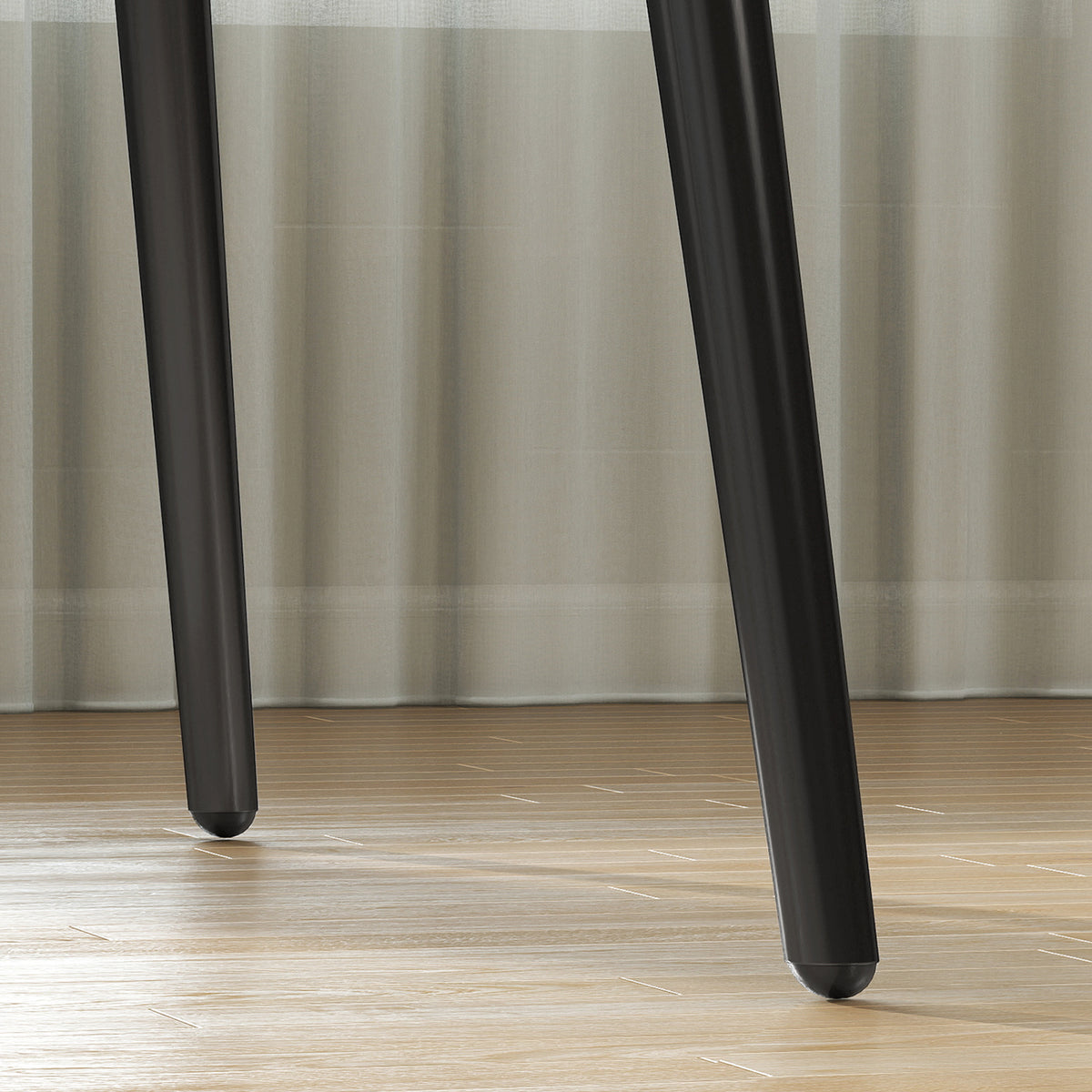Mesa de Jantar Extensível Retangular para 6 a 8 Pessoas Mesa de Cozinha 160-200 cm com Prateleira Castanho — imagem 9