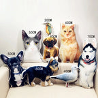 Almofada de Pelúcia Personalizada para Cães com Chaveiro 12 cm — foto 3