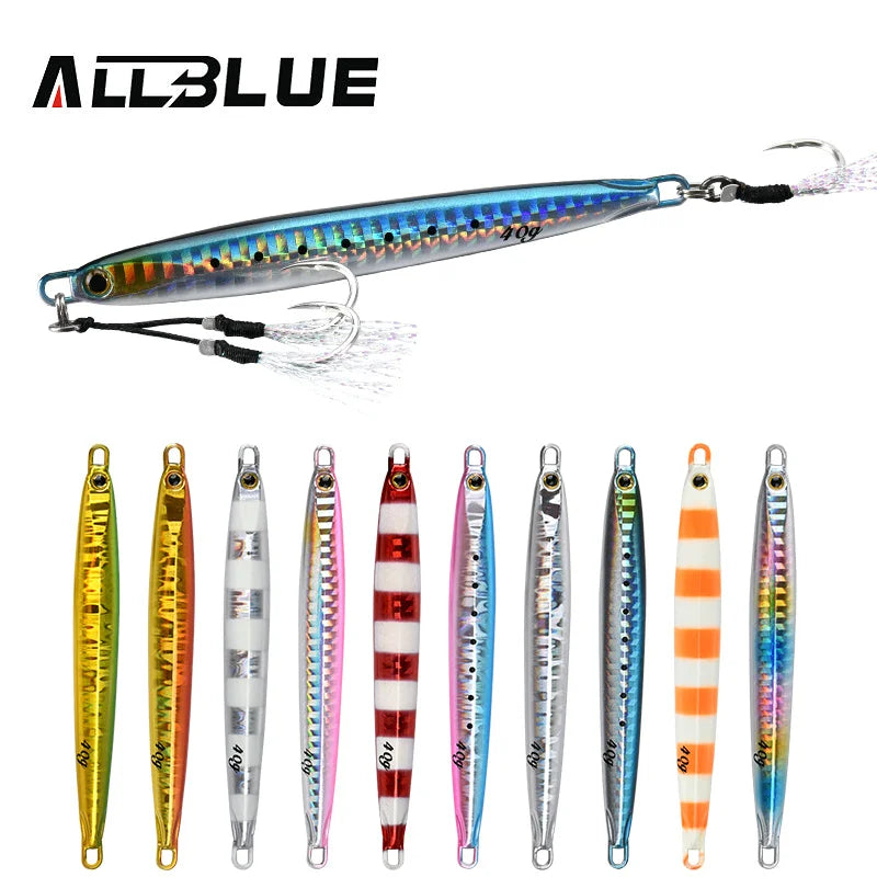 Isca de pesca metálica jig de lançamento lento 20 g — foto 2