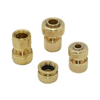 1/2 3/4 5/8 1 rosca conector rápido de bronze jardim rega adaptador irrigação por gotejamento mangueira cobre — foto 4