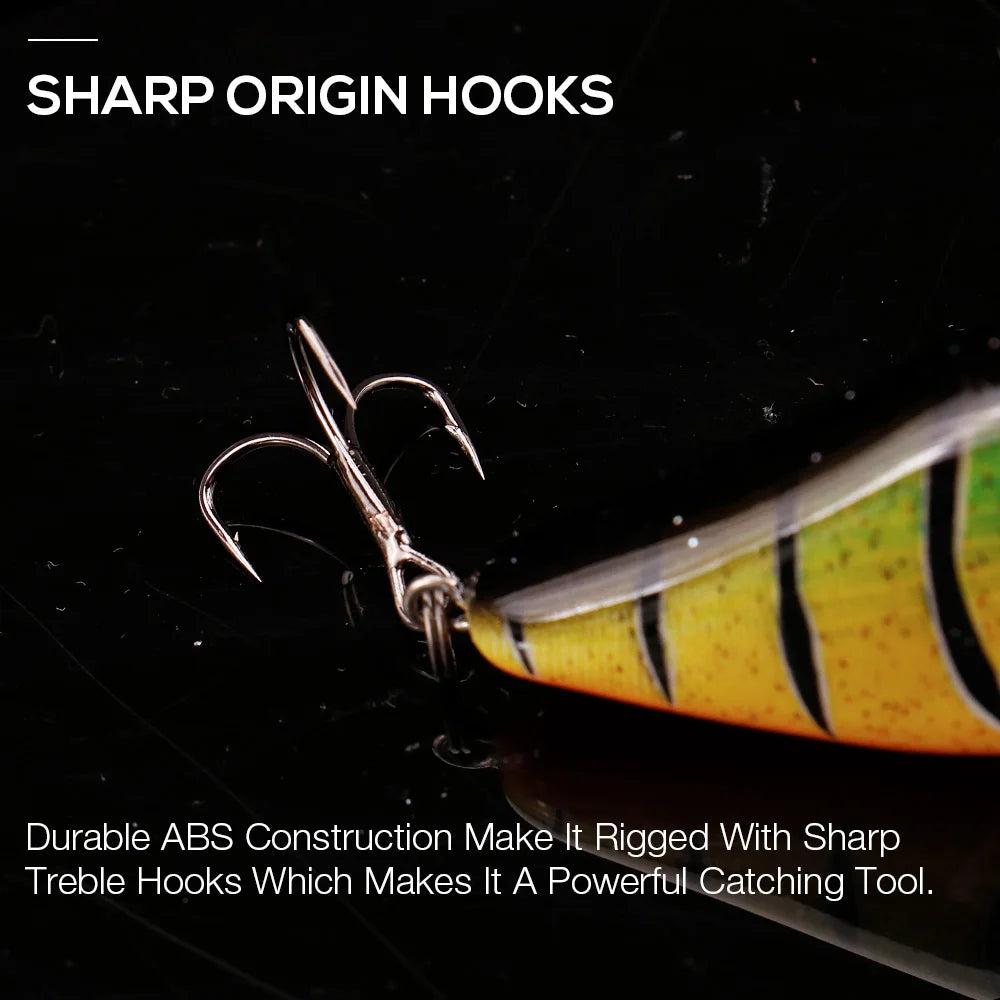 Isco de pesca jerkbait afundante 60 mm, 13 g — foto 4
