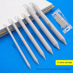 Conjunto de 3/6 Peças de Bastões de Esfumar e Tortillons Brancos para Desenho e Esboço — foto 3