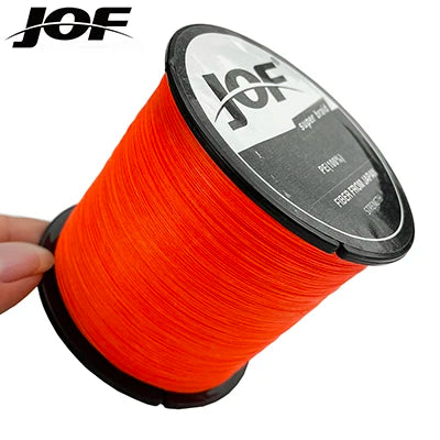 Linha de pesca trançada, 8 fios, 1000m, 500m, 300m, 100m, linha de pesca de carpa, multifilamento — foto 1