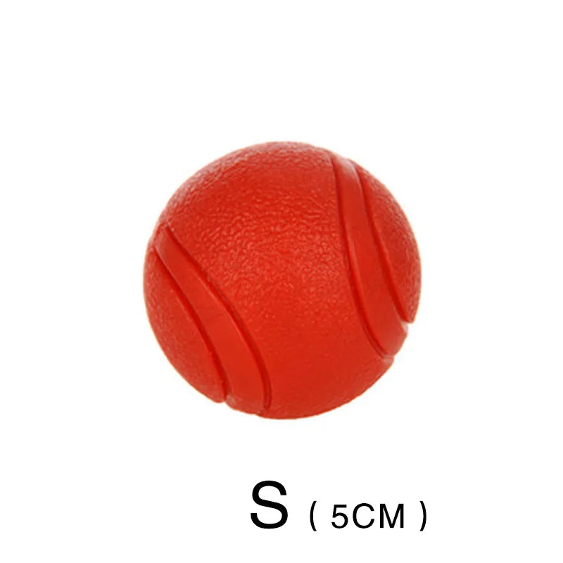 Bola de borracha vermelha para cão 5 cm — foto 1
