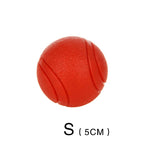 Bola de borracha vermelha para cão 5 cm — foto 1