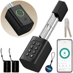 Fechadura Inteligente 5 em 1 com Impressão Digital, App Tuya, Bluetooth, Código, Cartão NFC/RF e Chave, Códigos Temporários — imagem 11