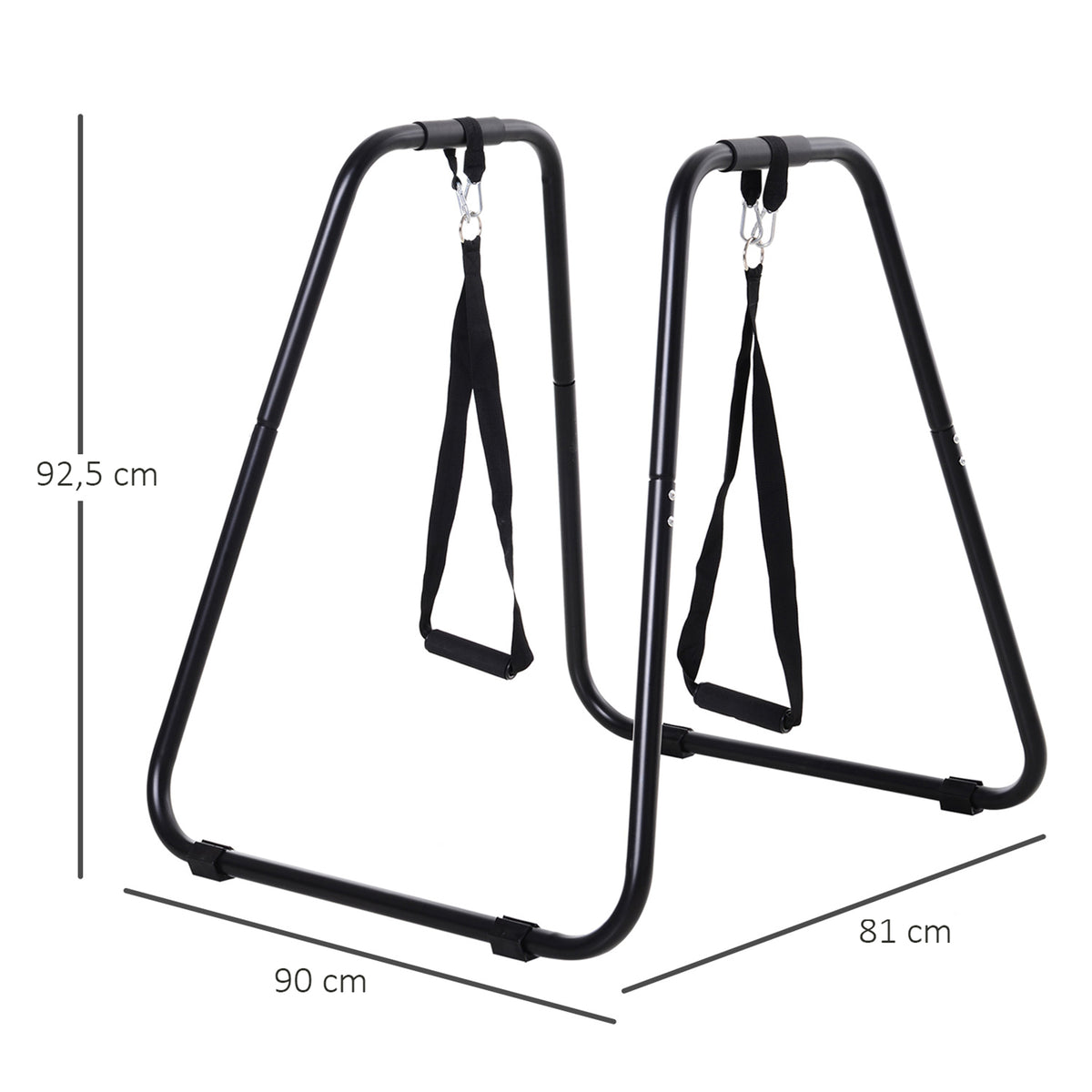 Dip Station Barras Paralelas até 120 kg - Equipamento Fitness para Casa, Parallettes e Calistenia para Treino de Força — foto 2