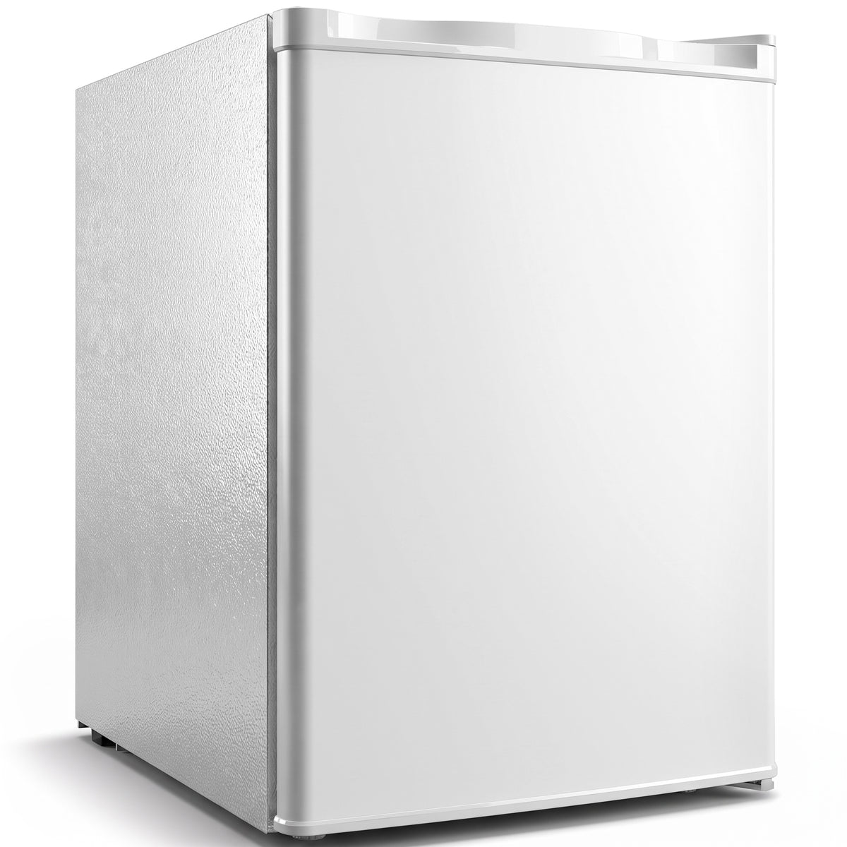 Mini-congelador 59 L, congelador de mesa, dobradiça da porta reversível, prateleiras removíveis, temp. ajustável, Branco — foto 1