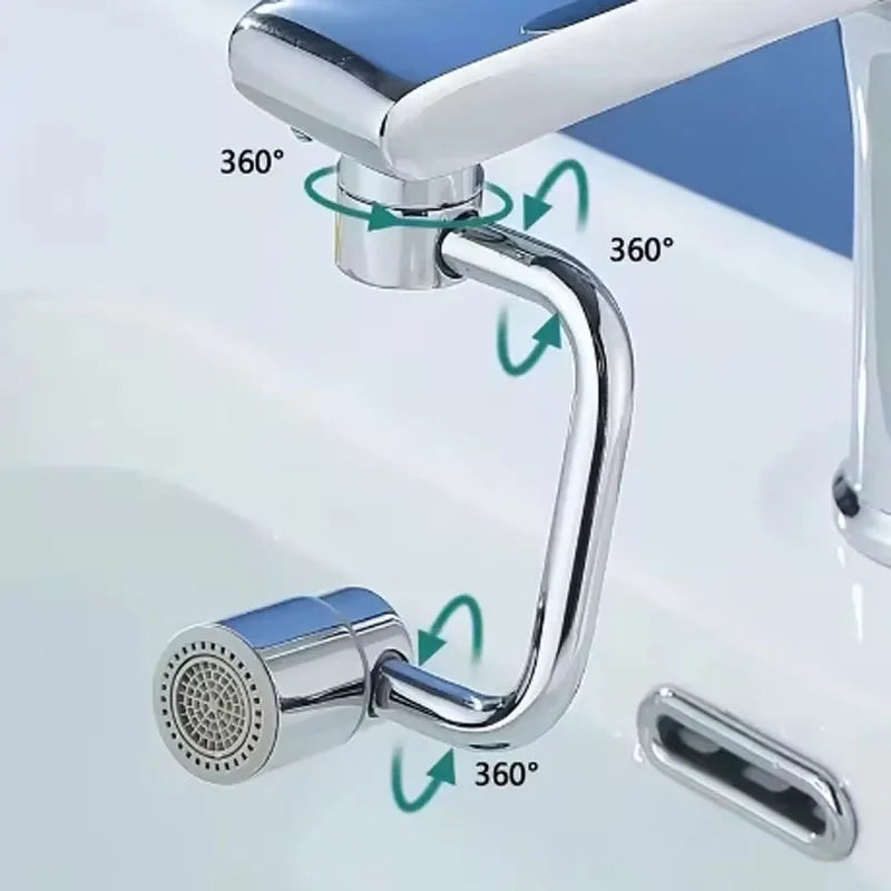 Extensor de Torneira Giratório 1080° em Aço Inoxidável — foto 4