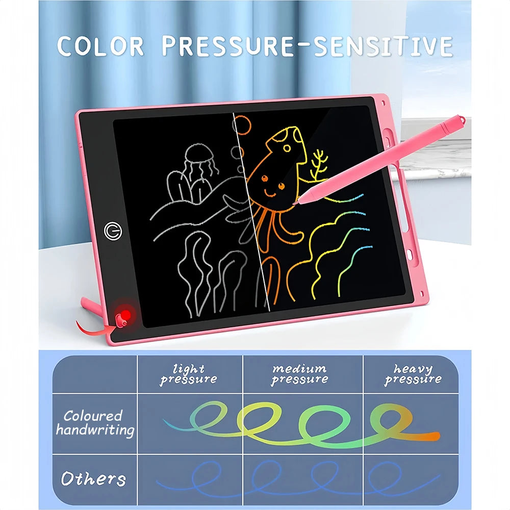 Tablet de Escrita LCD de 6.5/8.5/10/12/16 Polegadas, Quadro de Desenho Eletrônico, Bloco de Esboços — foto 4
