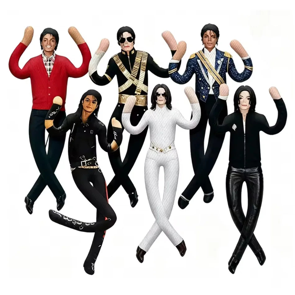 Boneco de Pelúcia Articulado Michael Jackson para Cosplay - Decoração de Quarto e Presente - Quente — foto 3