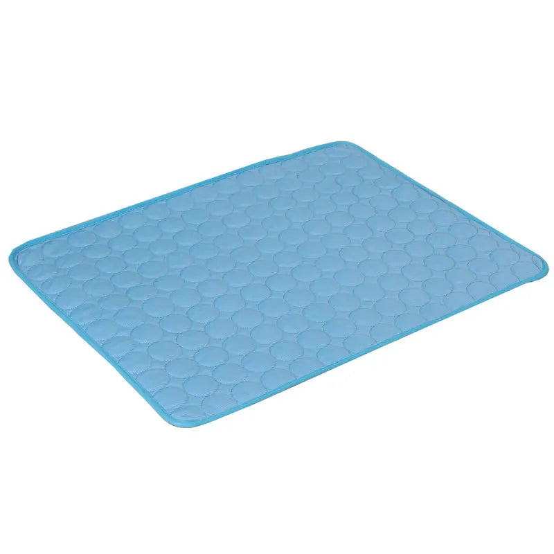 Tapete refrescante para cães, cama fria de verão, azul — foto 1