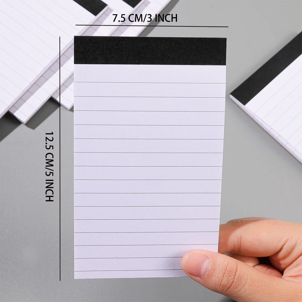 Blocos de notas A7 de 5/10 volumes, 30 linhas horizontais - 10Pcs — foto 2