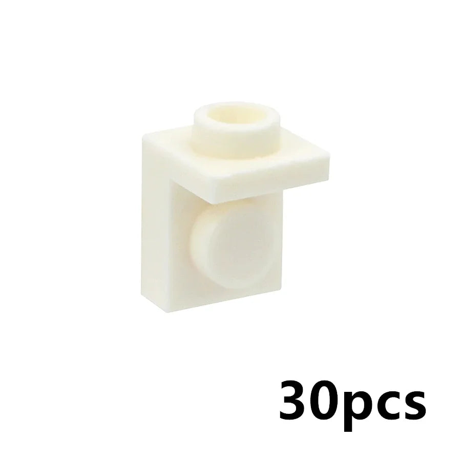 Conector de canto branco para blocos de construção — foto 1