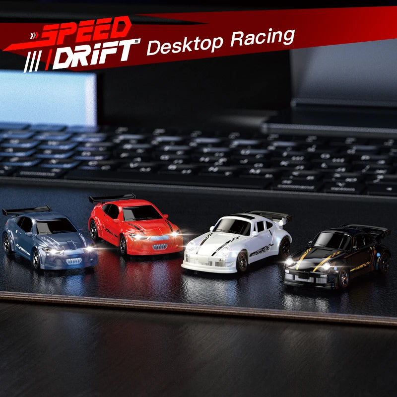 Novo Carro RC de Drift Kf20 1:64, Carro de Corrida de Quatro Rodas com comando — foto 2