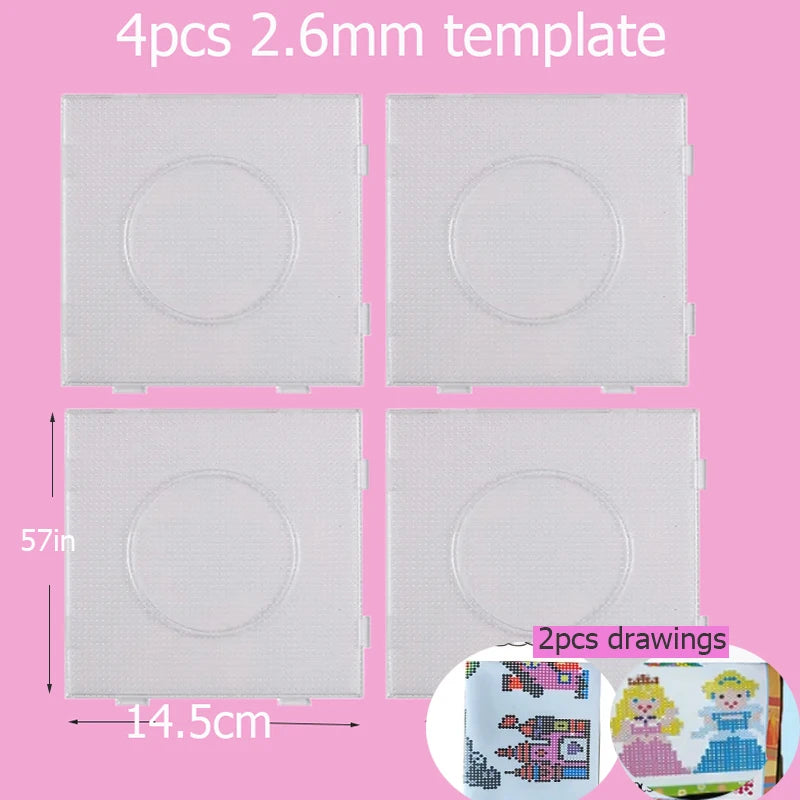 Hama Beads Box Embalagem Mosaico Térmico, Contas para Passar a Ferro, Contas Fusíveis, Brinquedo DIY — foto 1