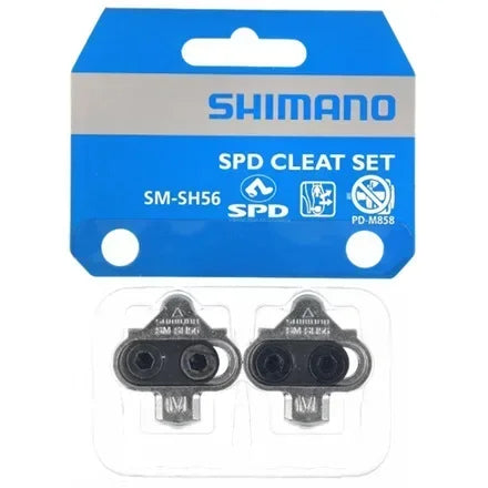 Conjunto de Pedais SM-SH56/SH51 Multi-Release para MTB com Placas de Encaixe e Parafusos - 1pcs SH56 — foto 1