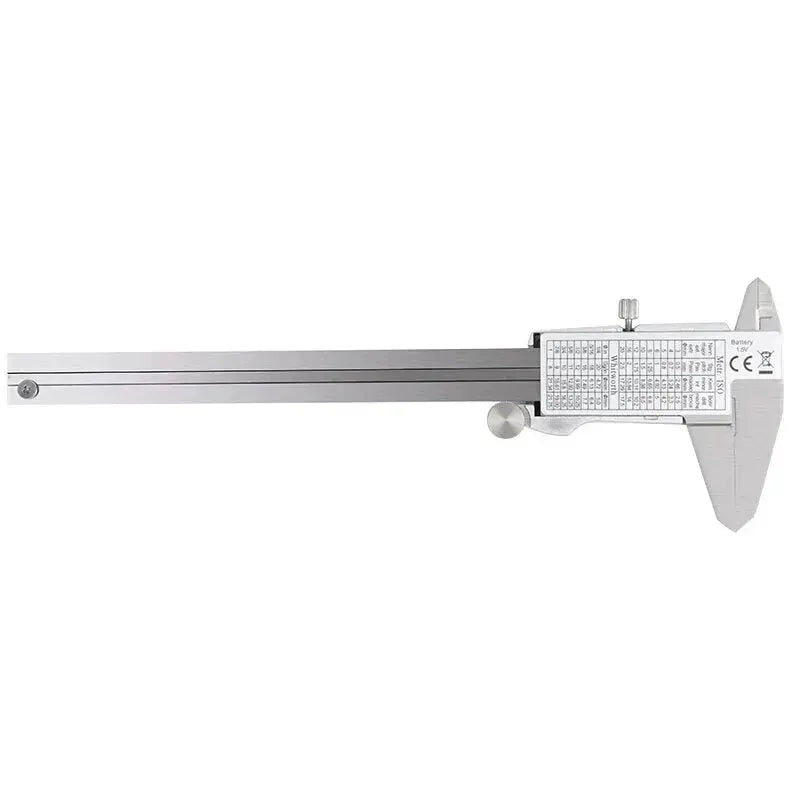 ET50 150mm Digital Caliper Fração de Aço Inoxidável/MM/Polegada 0.01mm Alta Precisão para Componentes — foto 2