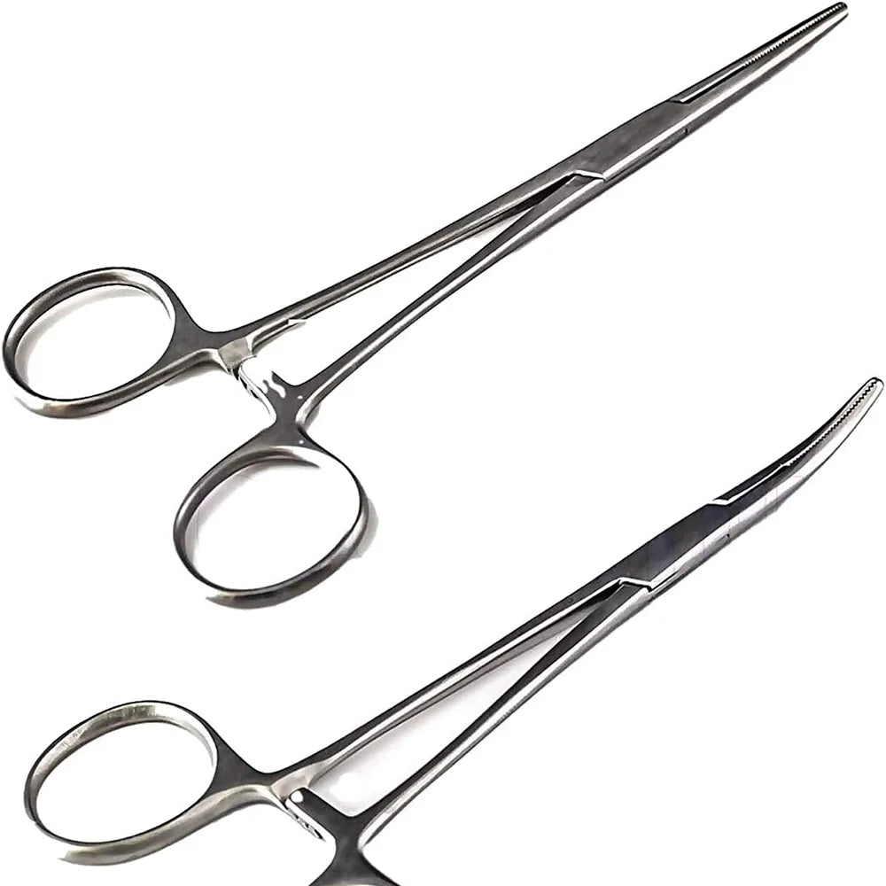 1-2 pçs alicate de pesca extrator de gancho dobrado em linha reta controlo de peixe desenganchar equipamento — foto 1