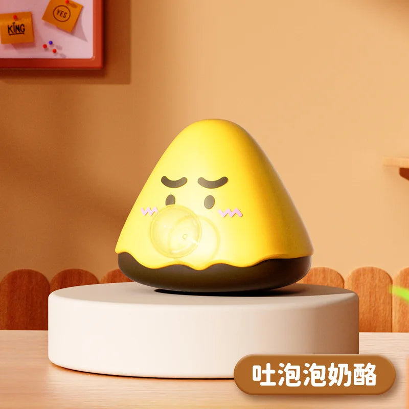 Série de alimentos bonitos cuspir bolhas mole squeeze brinquedos ansiedade alívio do estresse sensorial — foto 1