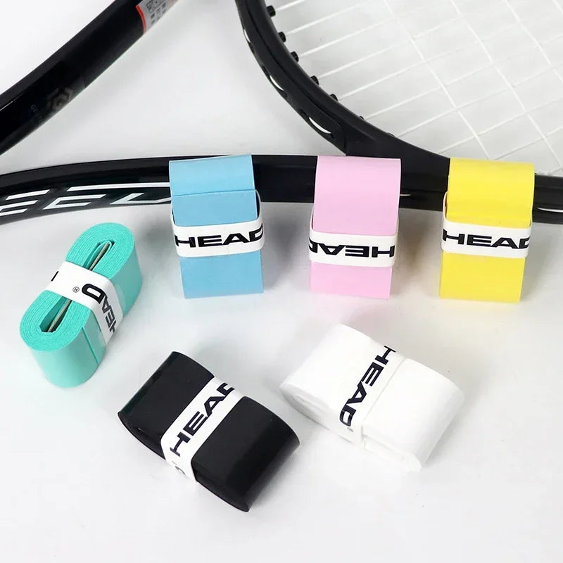 Cabeça raquete de sapatilhas overgrip suor banda absorção aperto pu raquete de badminton lidar com aperto — foto 2