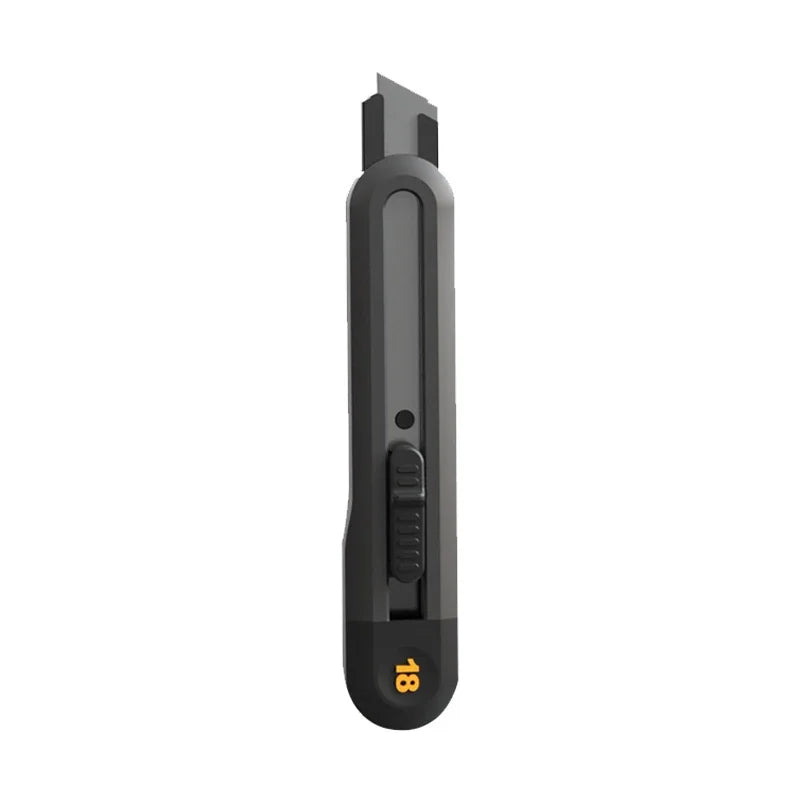 Preto sk2 lâmina 3 estilos ferramenta botão retrátil auto-travamento faca utilitária de corte de papel - 18mm — foto 2
