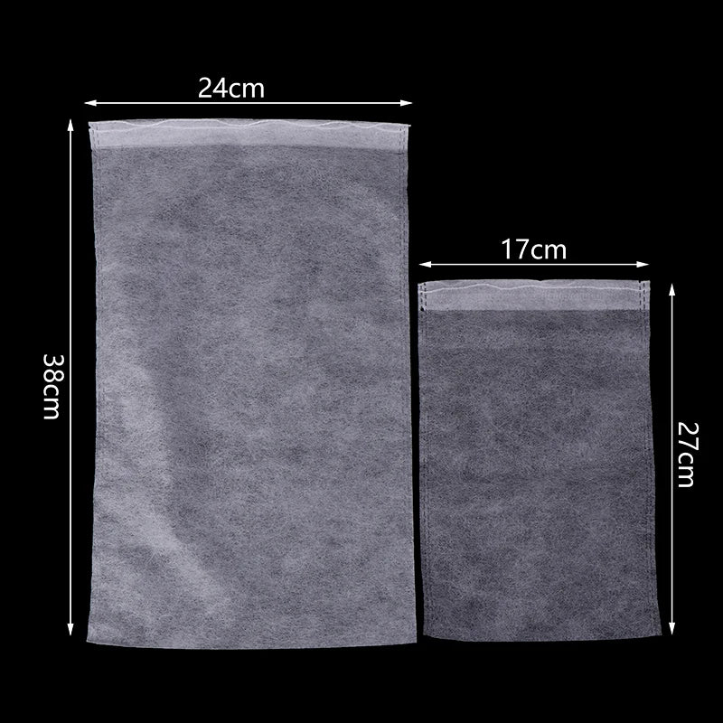 50 sacos de rede para proteção de frutos 17 x 27 cm — foto 4