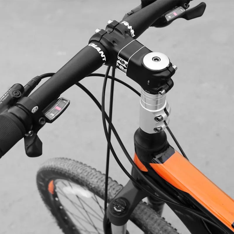 Adaptador riser de guiador para bicicleta MTB, preto — foto 7