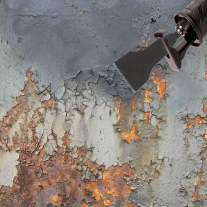 Conjunto de lâmina de serra alternativa resistente de 4 unidades para remoção de massa de azulejo de aço — foto 3