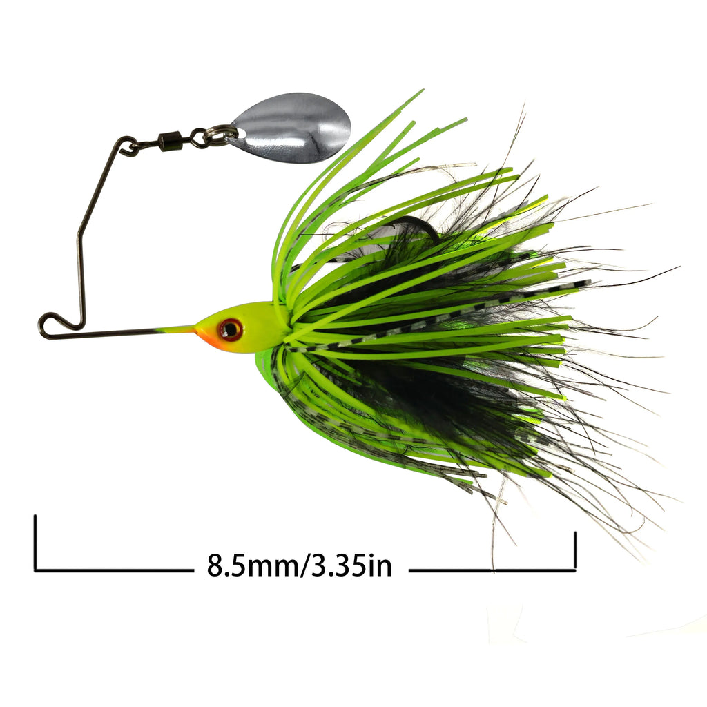 Isca de Pesca 7G/9G Spinner Bait, Chatter Bait, Blade Jig, Dancer, Buzzbait, Wobbler - 07 branco — foto 4