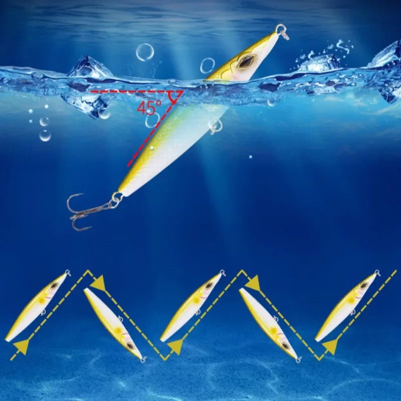 Isca Artificial Flutuante de Superfície Tipo Stickbait 90 mm 12 g — foto 7