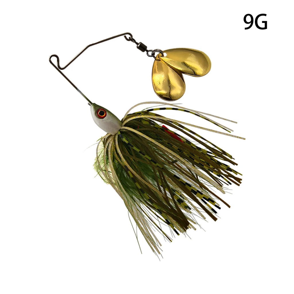 Isca de Pesca 7G/9G Spinner Bait, Chatter Bait, Blade Jig, Dancer, Buzzbait, Wobbler - 07 branco — foto 5