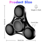 Arco-íris fidget spinner brinquedos de metal ufo pequeno handheld dedo spinners presente para crianças — foto 3