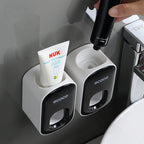 Dispensador automático de pasta de dente, conjunto de acessórios de casa de banho — foto 5