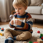 1/4 Caixa de Brinquedos Squishies de Bolinhos para Apertar e Soprar Bolhas - Roxo — foto 3