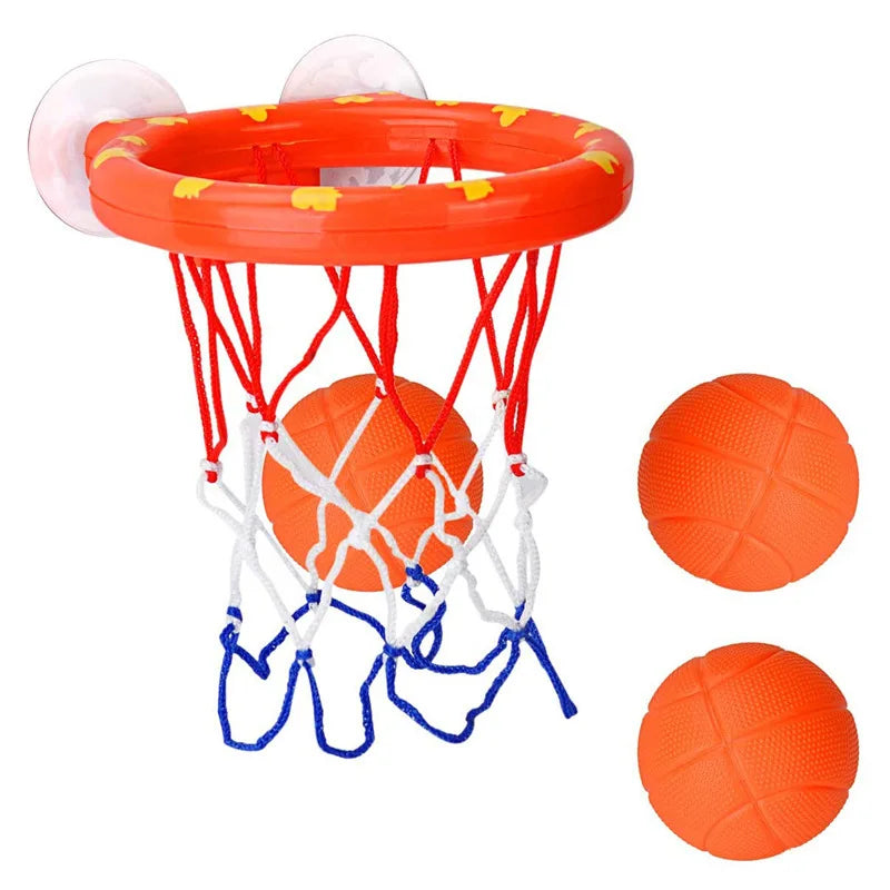 Brinquedo de banho do bebê mini cesta de tiro quadro brinquedos banheira tiro basquete jogar jogo de água — foto 1
