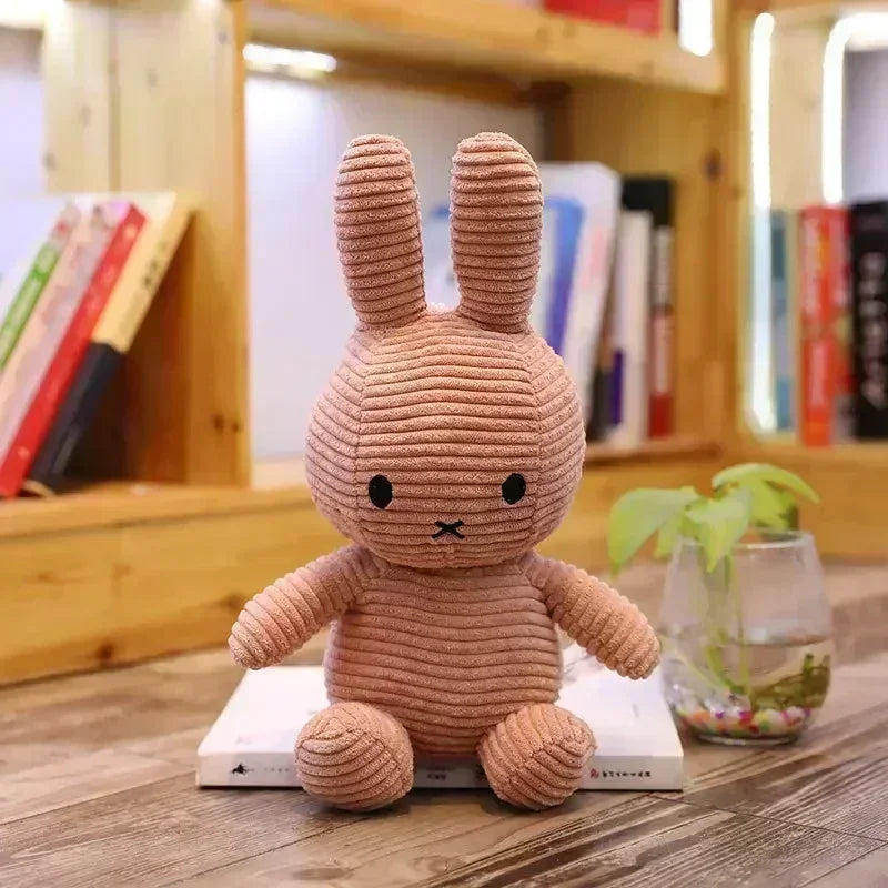 Miffys brinquedos de pelúcia bonito algodão macio bebê dormindo confortável acompanhando bonecas presente — foto 5