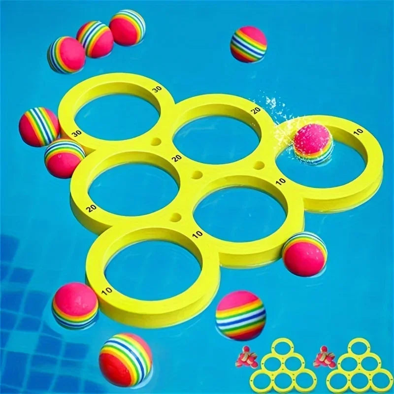 Brinquedo de jogo de chuveiro flutuante desportivo para festa de Natal Fun Splash - Material EVA durável — foto 2