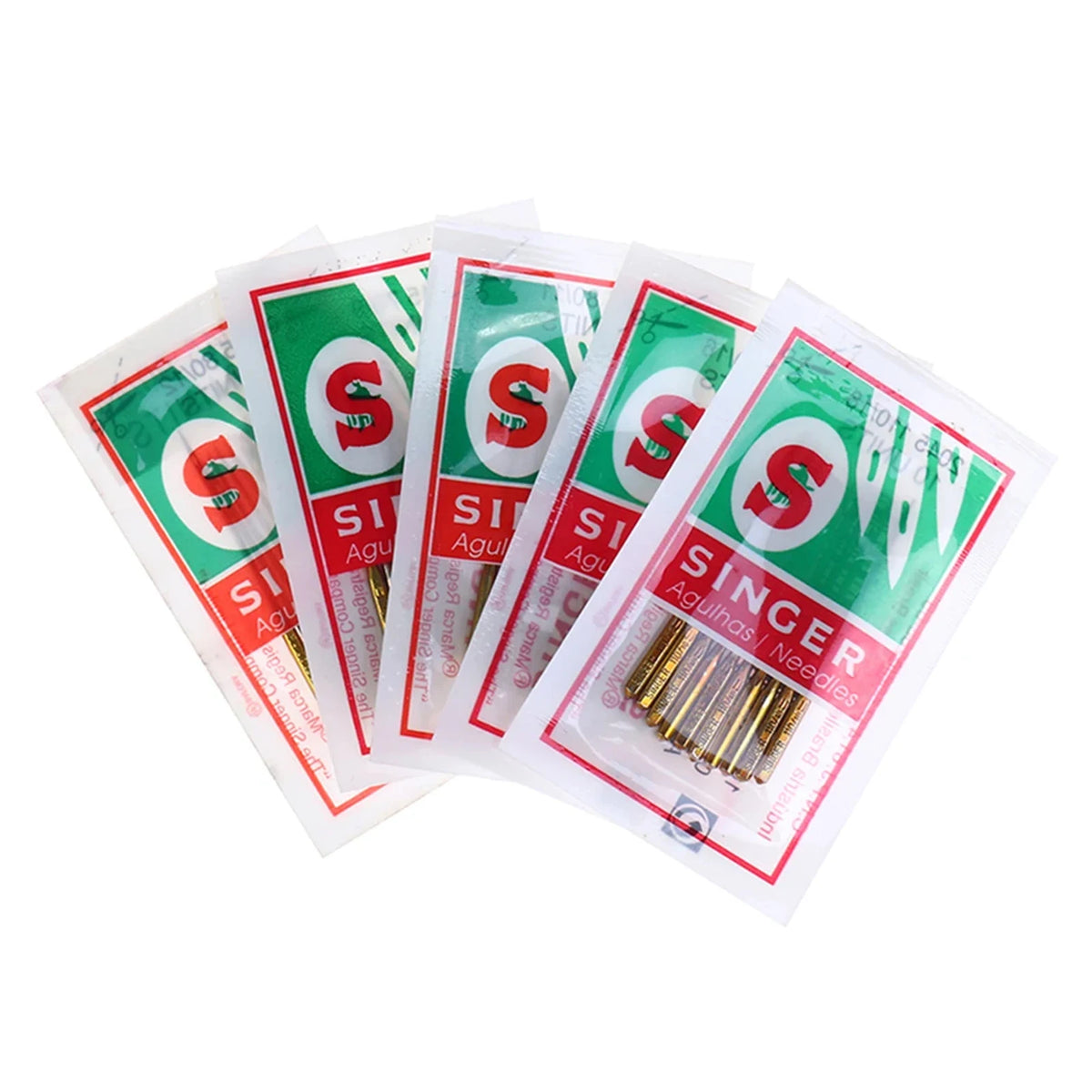 50 Pçs/set Tamanho Mista Agulha de Costura Singer HAX1 705H 9 — foto 2