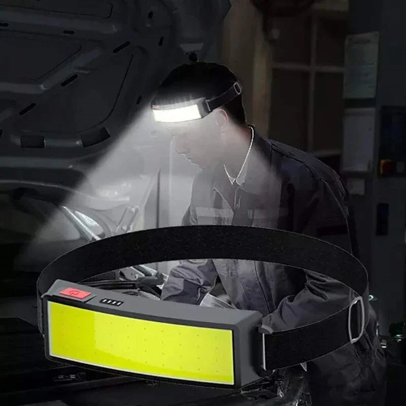 Lanterna frontal recarregável com 800 lúmens e carregamento USB-C — foto 5
