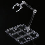 1 conjunto de base de ação suporte de exibição transparente para 1/144 HG/RG Gundam figura modelo de brinquedo — foto 2