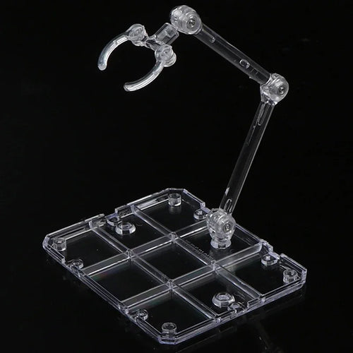 1 conjunto de base de ação suporte de exibição transparente para 1/144 HG/RG Gundam figura modelo de brinquedo — foto 2