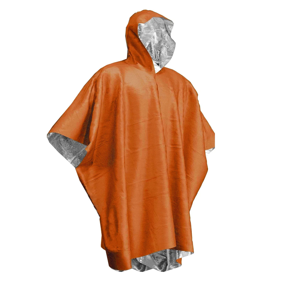 Poncho capa de chuva impermeável de emergência 100x130 cm — foto 1