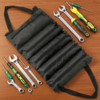 Multi-purpose saco de ferramentas de alta qualidade profissional multi bolso ferramentas de ferragem - Caqui — foto 4