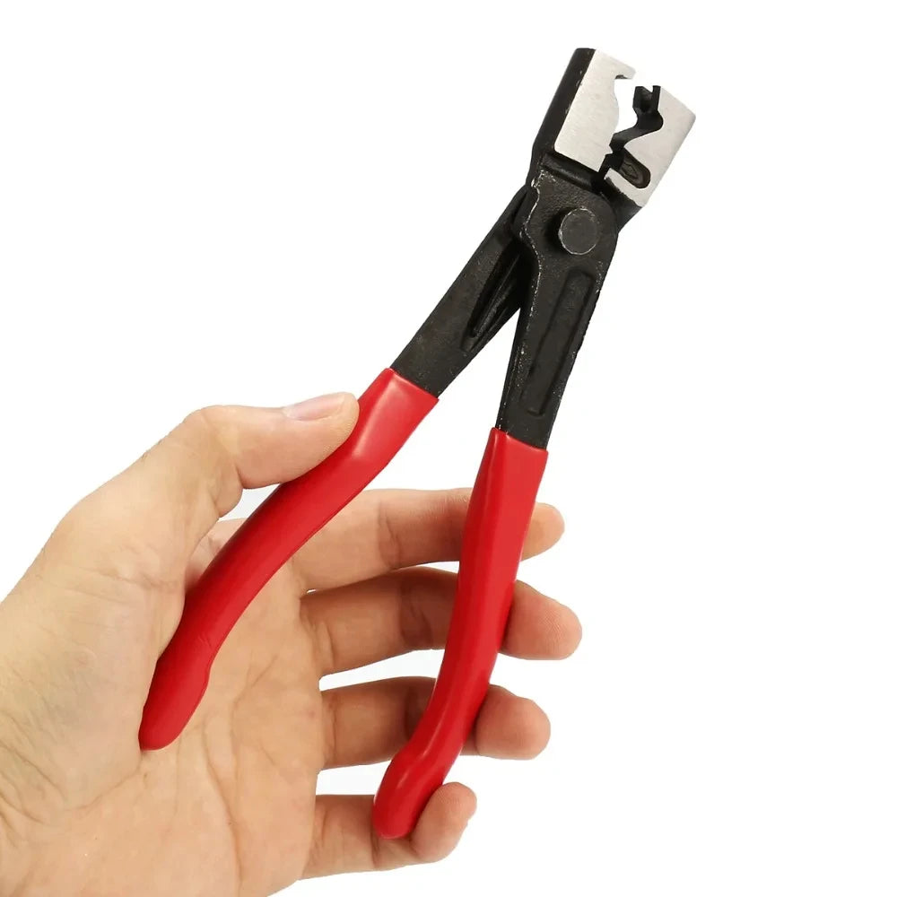 130/80/45 pçs de aço inoxidável orelha stepless braçadeira worm drive mangueira água - Apenas plier — foto 2