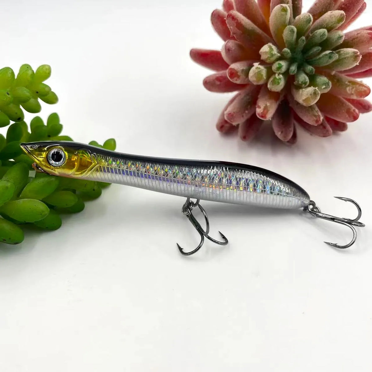 Isca de Pesca Popper 100mm 140mm Patchinco Flutuante Wobblers Isca Artificial Dura Patchinko 100 Iscas — foto 2