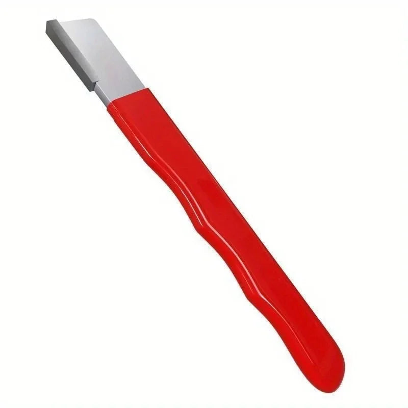 Afiador profissional de faca e tesoura de cerâmica de diamante de tungstênio para todas - Vermelho — foto 1