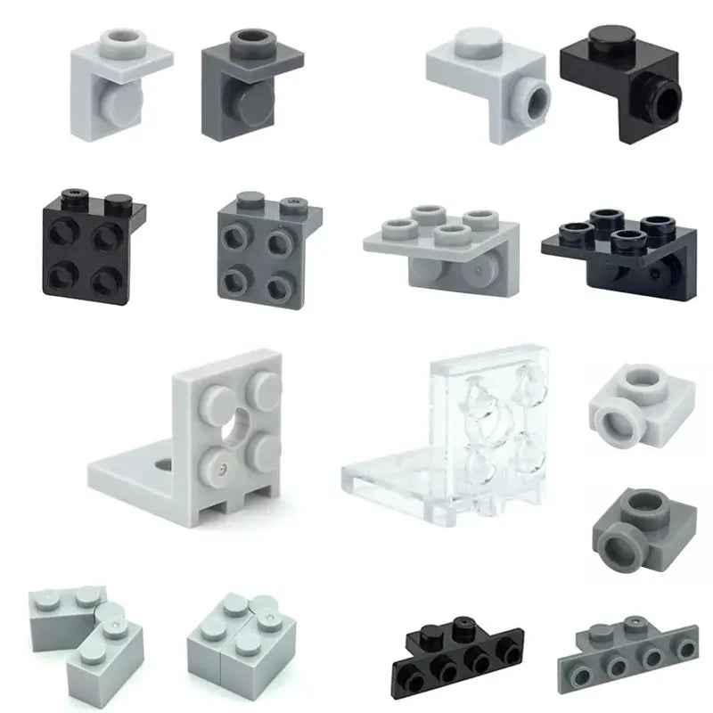 Conector de canto branco para blocos de construção — foto 3