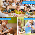 12pçs para crianças e adultos, mãos pegajosas com glitter, mini brinquedos sensoriais elásticos para alívio — foto 2