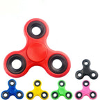 Fidget spinner tri-spinner em ABS preto, anti-stress — foto 3